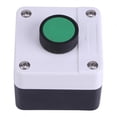 thumbnail image 4 of Khall Bouton Poussoir Boîte de Commande, un Bouton Interrupteur de Commande, Résistant aux Intempéries Vert Bouton Interrupteur un Bouton Boîte de Commande pour Ouvre-Porte, 4 of 7