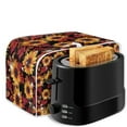 thumbnail image 7 of ZUXONGSY Mapple Leaves Sunflower Toster Cover 4 Slice Toaster Appliance Dust Cover Soft Appliance Cover Wide Slot Lightweight Bread Maker Cover Fall Decor Kitchen Accessories, 7 of 7