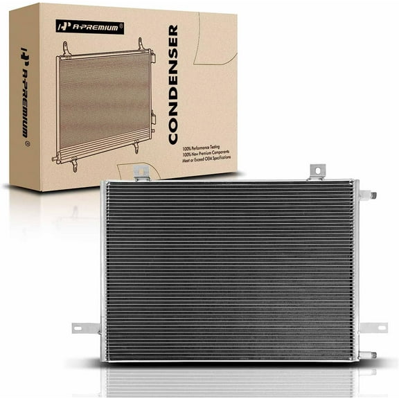 A-Premium Air Conditioning A/C Condenser Compatible with Sterling Truck Acterra 2003, Acterra 5500 6500 7500 2003-2005, Replace# 79089, BHT87164