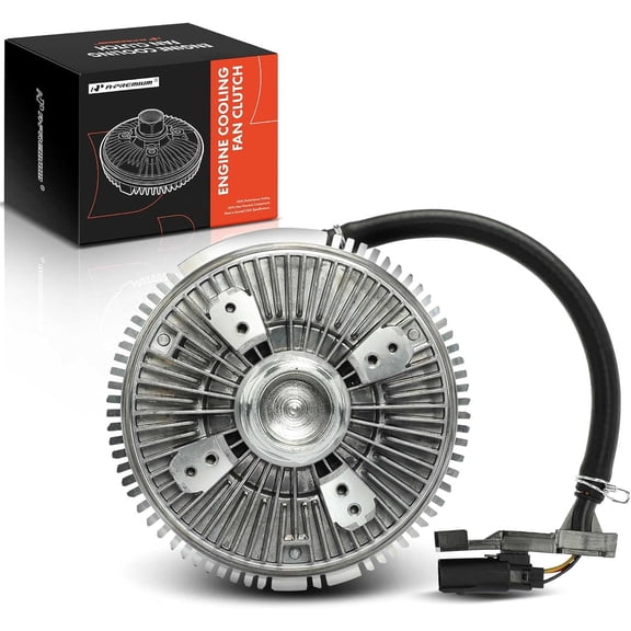 A-Premium Electronic Radiator Cooling Fan Clutch Compatible with Ford F-150 F150 2011-2014, F-250 Super Duty 2011-2016, F-350 Super Duty 2011-2016, 6.2L Replace# BC3Z8A616C