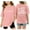 A01-Pink, variant on Girls Shirts 10-12 Short Sleeve Casual Round Neck Cute Cartoon Print Shirt Soft and Breathable Summer Wear Tops(Heart, Black, 9 -10 Years)