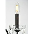 thumbnail image 5 of Elegant Lighting St. Francis 15" 2 Light Royal Crystal Wall Sconce, 5 of 6
