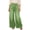 Green, variant on Women's Wide Leg Denim Pants - High Waisted Stretchy Yoga Jeans Casual Retro Flare Trousers with Pockets for Lounge Fitness Travel Summer(BU2/S)
