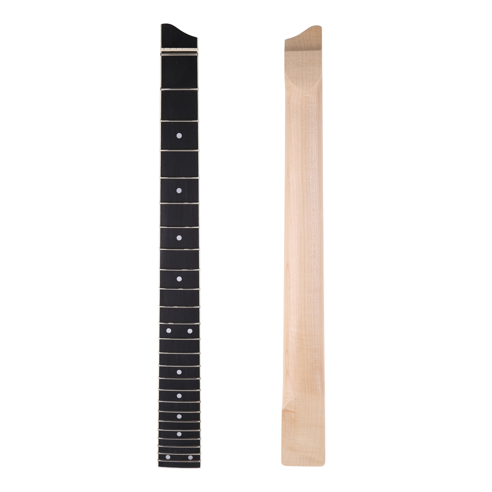 Zeiwohndc 25 Fret Maple Rosewood Headless Fretboard Paddle Electric Guitar Neck