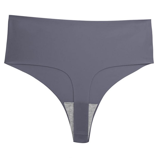 Tanga de mujer sexy, transpirable, sin costuras, de cintura alta, a la moda, sin costuras, deportiva, de secado rápido, transpirable para mujer