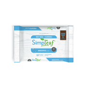 Simpleaf Flushable Wet Wipes | Eco- Friendly, Paraben & Alcohol Free | Hypoallergenic & Safe for Sensitive Skin | Unscented Soothing Aloe Vera Formula (50 Counts) 1 pack…
