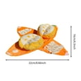 thumbnail image 3 of BotaniNest Orange Puzzle For Dogs Sniffing With Squeaky Boredom Indoor Feeding For All Breeds, 3 of 7