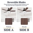 thumbnail image 4 of Prominence Home Greybrook 52" Bronze Ceiling Fan with 5 Blades, Linen Drum Shade, Remote & Reverse Airflow, 4 of 17