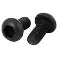 thumbnail image 3 of Unique Bargains M2.5x5mm Thread 10.9 Alloy Steel Button Head Hex Socket Cap Screw Bolt 100pcs, 3 of 4