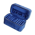 thumbnail image 4 of QccHieUs Bracelet Storage Box Organizer Bangle Holder Engagement Jewelry Display Case Royal Blue, 4 of 9