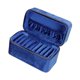 thumbnail image 4 of Caja organizadora para guardar pulseras, con cremallera, para viajes, para llevar y exhibir joyas Azul real, 4 of 9