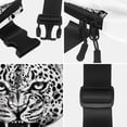 thumbnail image 4 of OWNSUMMER Leopard Pattern Waist Bag with Extension Strap, Lightweight, Adjustable, Unisex Crossbody Bag Running Belt, 4 of 6