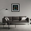 thumbnail image 3 of Maki 20x20 Black Ornate Wood Framed With Double Matting Wall Art Titled - Uss Texas I, 3 of 6