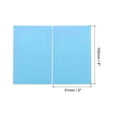 thumbnail image 2 of 300 Labels Colored Rectangle Stickers, Color Code Sticker, 4x2 Inch Self Adhesive Light Blue, 2 of 5