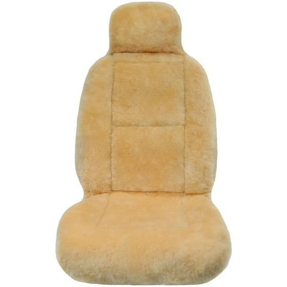 Eurow Sheepskin Seat Cover New Xl Design Premium Pelt Champagne