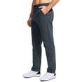 thumbnail image 3 of Pantalones de golf Pudolla para hombre, elásticos, color gris, 38 W x 34 L, 3 of 7
