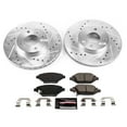 thumbnail image 3 of PowerStop Front Z23 Evolution Sport Carbon-Fiber Ceramic Brake Pad and Drilled & Slotted Rotor Kit Fits: CHEVROLET Select Models K7844, 3 of 10