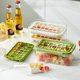 thumbnail image 4 of Bandeja grande para cubitos de hielo con tapa y recipiente. Molde apilable para cubitos de hielo con capacidad para 28 cubitos, ideal para bebidas, café y cócteles., 4 of 8