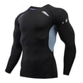 thumbnail image 1 of Guardurnaity Ropa interior térmica para hombre, medias elásticas deportivas de secado rápido, para esquiar, correr, capas Base cálidas, ropa deportiva de Camisetas XXXL 1609 gris Guardurnaity AP013385-48, 1 of 6