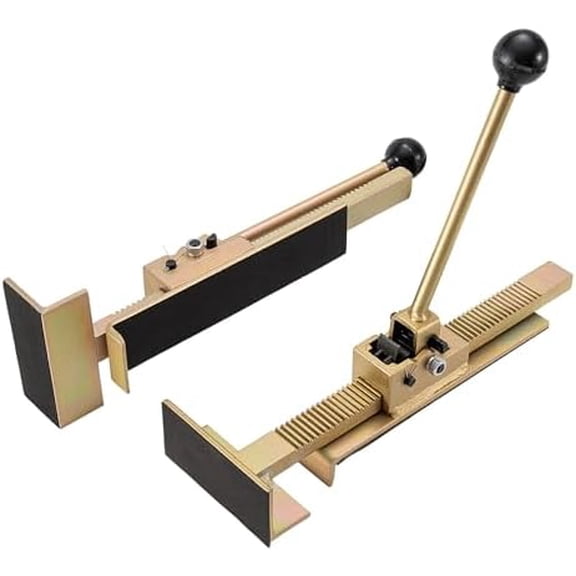 Flooring Jack with Felt Bottom Scratch Resistant, Professional Hardwood Flooring Jack and Positioning Tool for Straightening and Installing Laminate Deck Boards Tile Floor Without Pry Bars (1PCS)