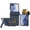 Darkblue, variant on Allytechgroup Case for Samsung Galaxy Z Flip 7, Shockproof Rigid Plastic Flip Cover with Card Slot, Built-in Kickstand Anti-Scratch & Drop Protection Foldable Phone Accessory for Women Men, Darkblue
