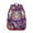 Purple, variant on Geometric Plaid Backpack Striped and Checkered Fusion Design Stylish Students School Bag