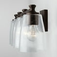 thumbnail image 2 of Capital Lighting 140941-506 Myles 4 Light 32" Wide Bathroom Vanity Light - Nickel, 2 of 7