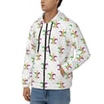 thumbnail image 3 of Naloa Mardi Gras Carnival1 Men’s Hoodies, Zip up Hoodie, Sweatshirts,Hoodies for Men Sizes S-3XL-X-Large, 3 of 5