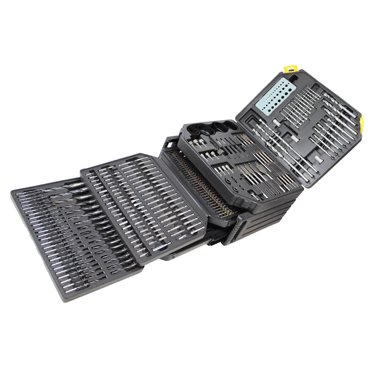 K Tool International 10330 Drill Bit and Accessory Set 326 Piece with Case