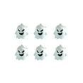 thumbnail image 2 of Arghm Halloween Lantern Lights,Friendly Ghost Decor,Plastic,1.97in,Set of 6,Indoor Outdoor Party (58 chars), 2 of 7