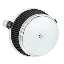 Arlen Ness Smooth Stage 1 Big Sucker Chrome Air Cleaner (18-307)