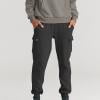 Ftwytp Men's Jogging Pants Jogger Sweatpants Athletic Pants Casual Work Trousers Elasticated Waist Drawstring Waist Solid Color Length Sweat Pants