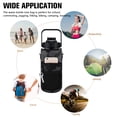 thumbnail image 2 of Funda deportiva para botella de agua de neopreno con correa para senderismo al aire libre (impreso en negro) Hugtrwg Para Estrenar, 2 of 6