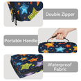 thumbnail image 4 of Herdesigns Colorful Stars Carry Case Compatible with Nintendo Switch 2017 & Oled 2021, with 20 Game Card Slots, Star Galaxy Portable Travel Carrying Case Pouch for Accessories & Games, 4 of 8