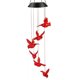 thumbnail image 1 of Campanas de viento solares, lámpara colgante LED con energía solar impermeable que cambia de color para decoración al aire libre, 1 of 5