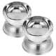 thumbnail image 3 of Rice Soup Bowls Stainless Steel Bowl Multi-Purpose Anti-Scald 13cm Silver For All Ages 4Pcs, 3 of 4