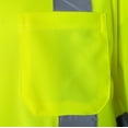 thumbnail image 5 of JORESTECH Hi-Vis Long Sleeve Safety Polo Shirt, ANSI Class 3 (Yellow, 3XL), 5 of 9