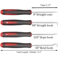 thumbnail image 2 of ANDGROPAND Ordinary 4-Piece Set, Oil Seal Hook, Pull Out The Hook, Oil Seal Screwdriver， Pull Out The and Remove， for Automotive, Electronics, Daily Home Repair Tools, Storage Trays., 2 of 7