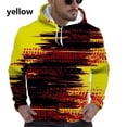 thumbnail image 2 of Sudaderas con capucha personalizadas para hombre, con estampado 3D en blanco y negro, estilo hip hop, de manga larga y talla grande, 2 of 4