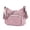 Pink, variant on Luxtrada Women Crossbody Bag Shoulder Purse Handbag Nylon Messenger Bag Trendy Pocketbooks Waterproof and Multi-Pockets