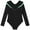 Light Green, variant on inhzoy Big Girls V Neck Ballet Gymnastics Leotards Dance Bodysuits