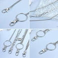 thumbnail image 4 of 5 Pcs Silver Gothic Chain Jeans Waistbands, Suitable for Both Women and Men, Perfect for Birthdays, Parties, and Holiday Gifts, 4 of 7
