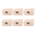 thumbnail image 1 of EeaseMX 6 cajas de almacenamiento rectangulares para joyas, mini joyeros, soporte para artículos diversos, caja de madera natural para escritorio y mesa., 1 of 7