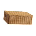 thumbnail image 4 of jifeng Panier de Rangement Tissé à la Main Contenant Bac de Rangement Plat pour Maison Bureau Armoires L, 4 of 9