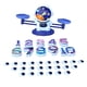 thumbnail image 2 of Juguetes educativos de equilibrio gráfico digital del astronauta Azul, 2 of 2