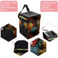 thumbnail image 2 of Turkey Foldable Car Garbage Can with Lid, Leak-proof, Hanging Storage Bag - Trash Can for Car, Mini Trash Can, 2 of 6