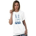 thumbnail image 3 of NASA Vintage Worm Logo Space Shuttle Men's Graphic T Shirt Tees Brisco Brands S, 3 of 4