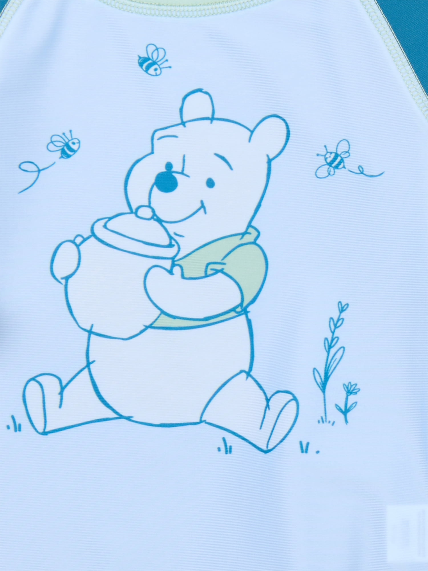 Winnie the Pooh Baby Boys Rashguard and Swim Trunks Set, 2-Piece, Sizes 12M-24M