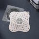 thumbnail image 2 of 4pack Swirl Square H Catcher Drain Ser Covers Silic Bathtub, 2 of 5