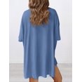 thumbnail image 2 of Set de salón Outfit PRETTYGARDEN de 2 piezas para mujer 2025, azul, 2 of 6